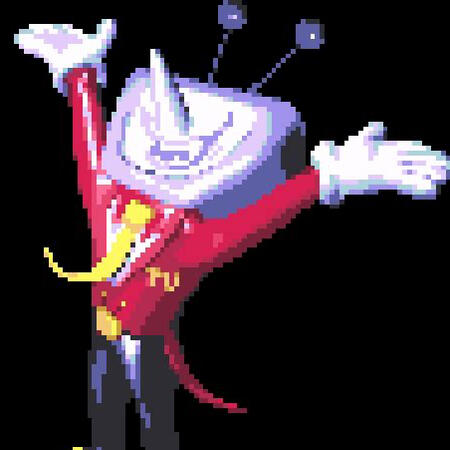 Tenna, from Deltarune